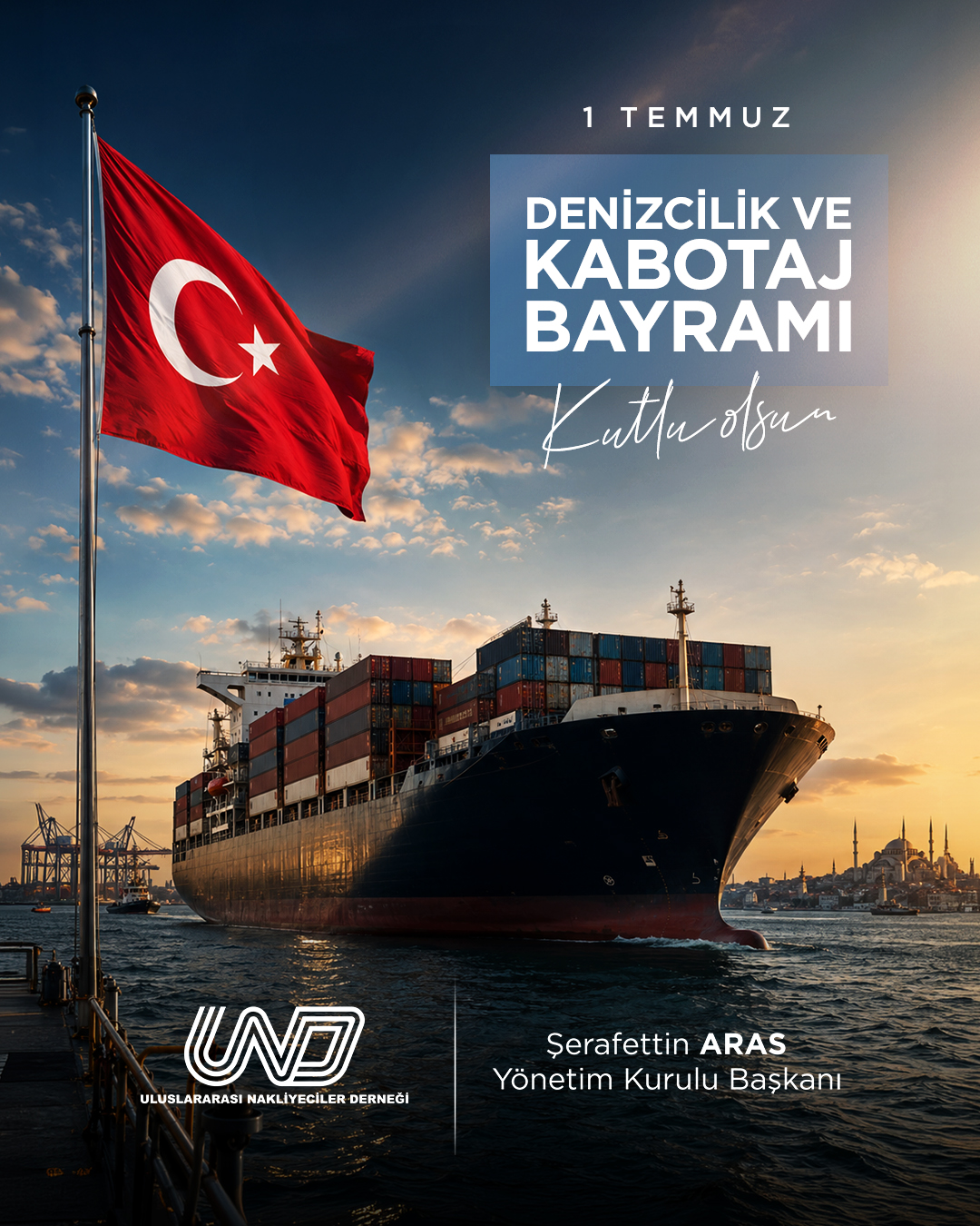 1 TEMMUZ DENİZCİLİK VE KABOTAJ BAYRAMI KUTLU OLSUN.