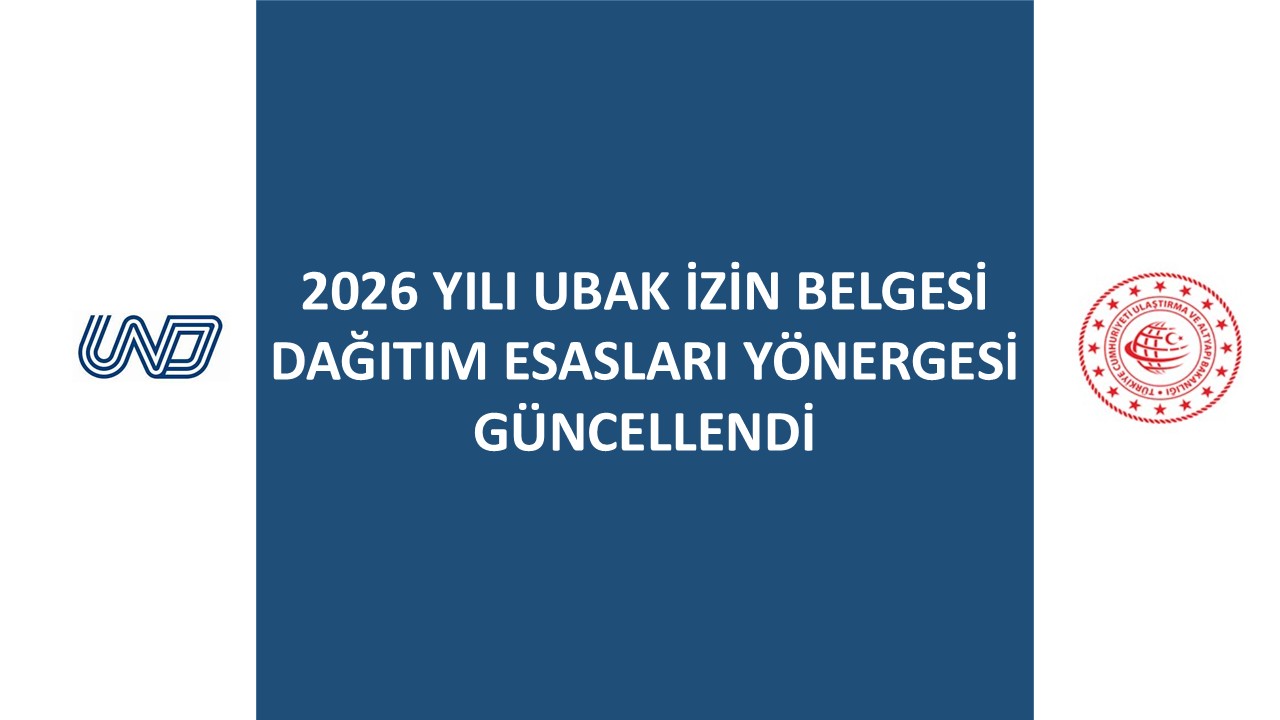 2026 YILI UBAK İZİN BELGESİ DAĞITIM ESASLARI YÖNERGESİ GÜNCELLENDİ