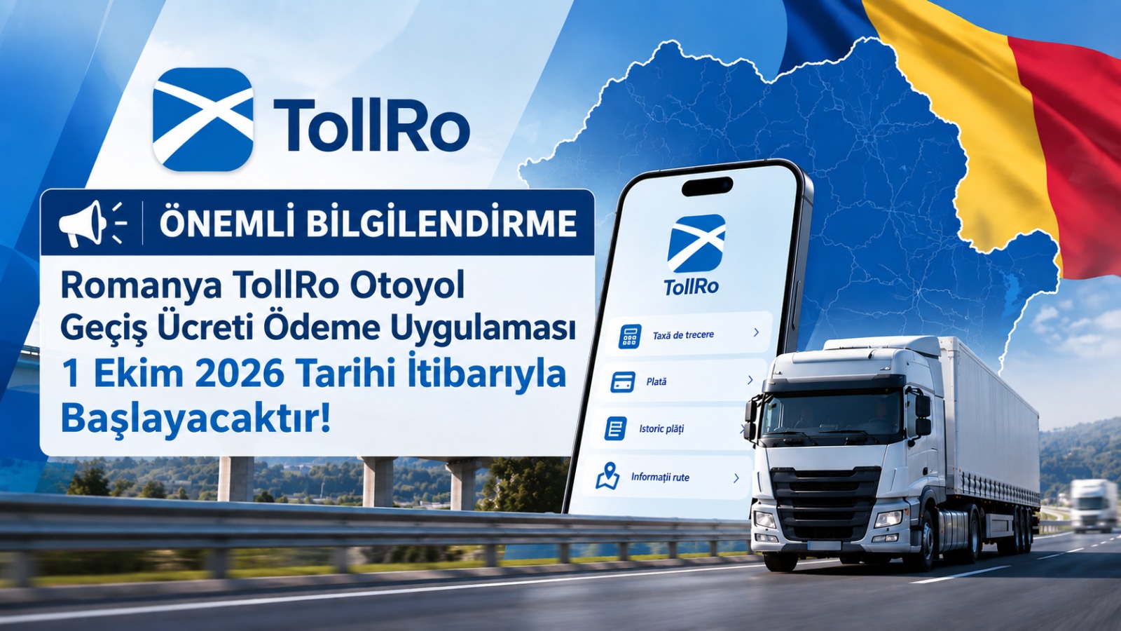 ÖNEMLİ BİLGİLENDİRME: ROMANYA TOLLRO CEZALARININ ERTELENMESİ HAKKINDA