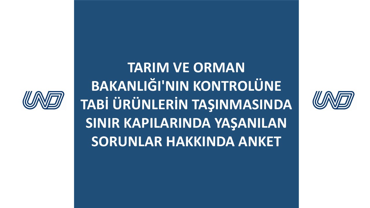 TARIM VE ORMAN BAKANLIĞI